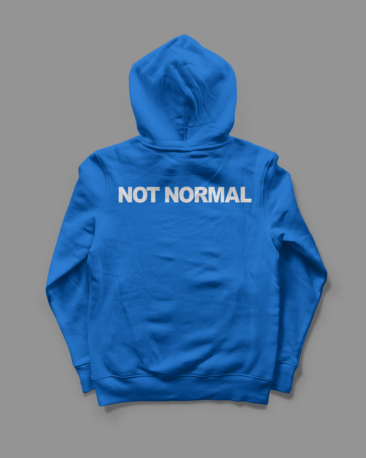 'NOT NORMAL' HOODIE Back