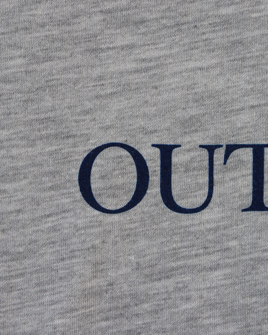 GREY ‘OUTLAWS’ TEE