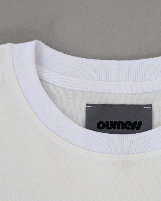 WHITE ‘OUTLAWS’ TEE